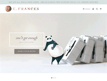 Tablet Screenshot of efrancespaper.com